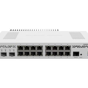 Mikrotik Cloud Core Router 2004-16G-2S+ with Annapurna Labs Alpine v2 CPU with 4x ARMv8-A Cortex-A57 cores running at 1.7GHz, 4GB of DDR4 RAM, 128MB NAND storage, 16 x Gbit LAN, 2x SFP+ ports, passive