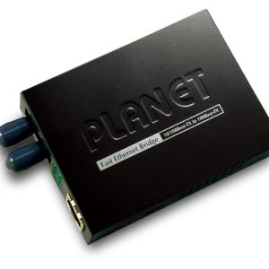 PLANET FT-801 convertisseur de support réseau 100 Mbit/s 1310 nm Multimode Noir