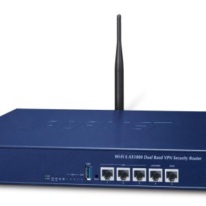 Routeur de table Planet VR-300W6 Wi-Fi 6 AX1800 Dual Band avec fonctionnalités de cybersécurité