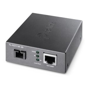 TP-Link FC111B-20 (TL-FC111B-20) 10/100 Mbps RJ45 to 100 Mbps Single-mode SC WDM Bi-Directional Fiber Converter