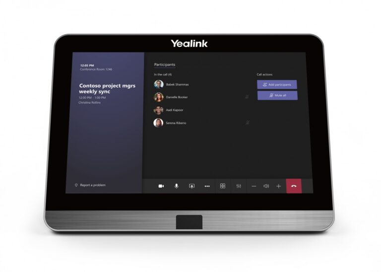 Yealink MTouch II 20,3 cm (8") 1280 x 800 pixels
