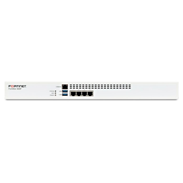 FortiMail-400F Hardware plus 3 Year FortiCare Premium and FortiGuard Base Bundle