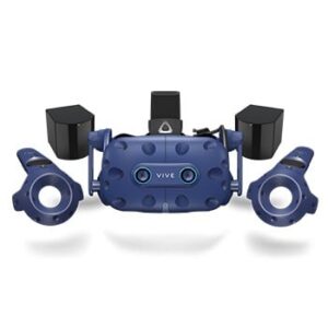 HTC VIVE Pro Eye Casque de visualisation dédié Noir, Bleu
