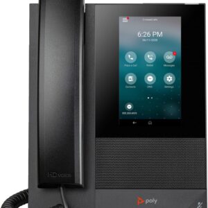 HP Poly CCX 400 Business Media Phone with Open SIP and PoE-enabled téléphone fixe Noir 24 lignes LCD