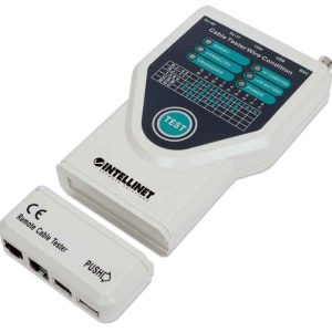 Intellinet 5-in-1 Testeur de câble UTP/STP Gris
