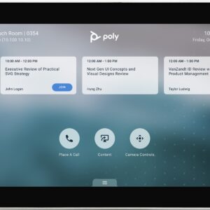 HP Poly TC8 Touch Controller Blanc