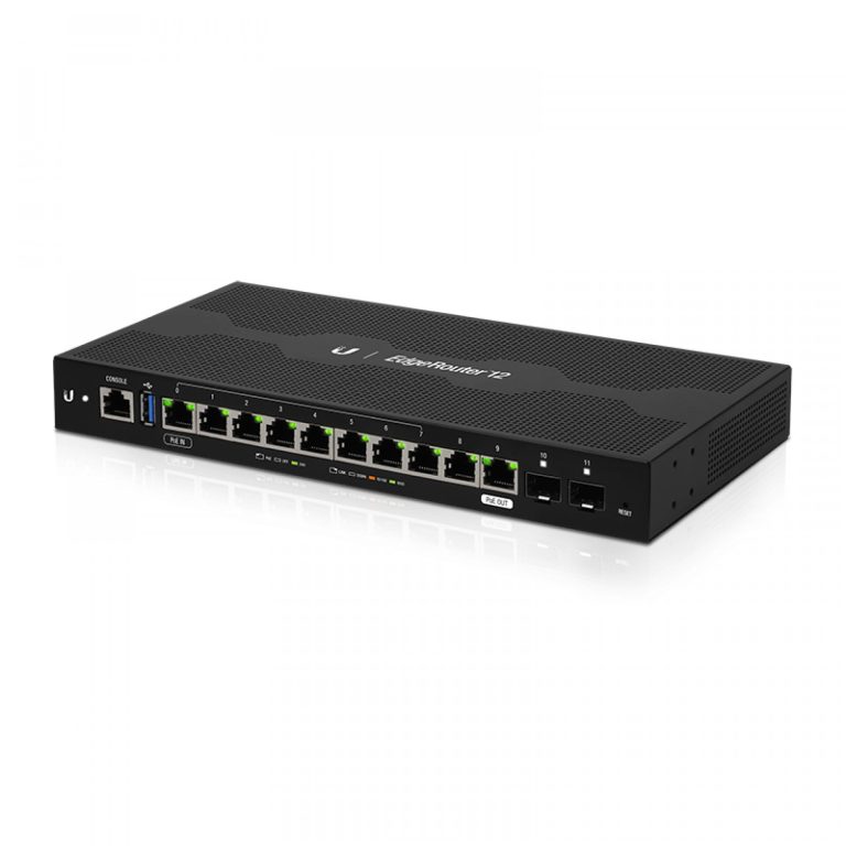 Ubiquiti Networks EdgeRouter ER-12 Routeur connecté Gigabit Ethernet Noir