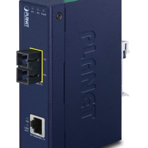 PLANET IFT-802T convertisseur de support réseau 200 Mbit/s 1310 nm Bleu