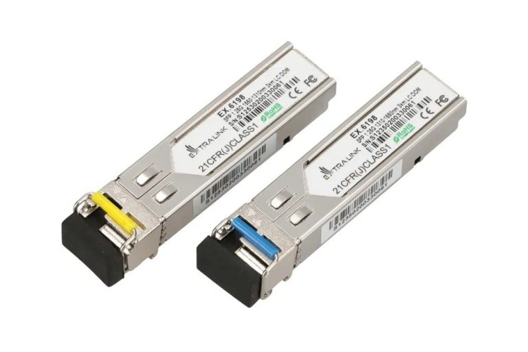 Extralink EX.6198 module émetteur-récepteur de réseau Fibre optique 1250 Mbit/s 1550 nm