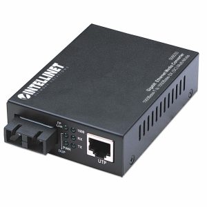 Intellinet 506533 convertisseur de support réseau 1000 Mbit/s 850 nm Multimode Noir