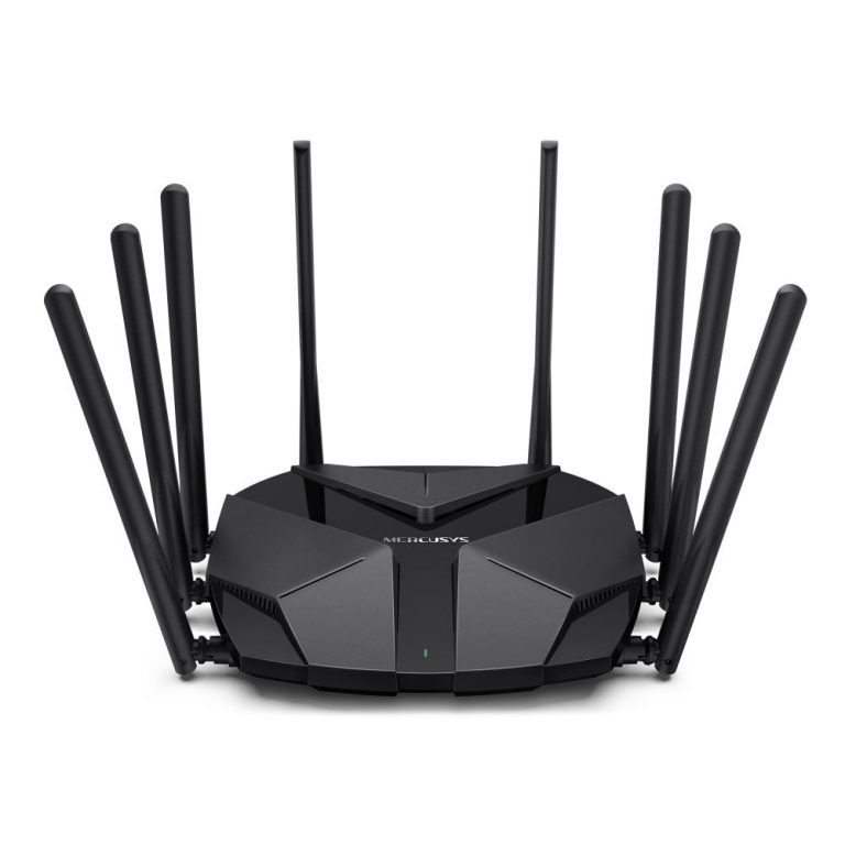Mercusys MR90X routeur sans fil Gigabit Ethernet Bi-bande (2,4 GHz / 5 GHz) Noir