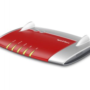 FRITZ!Box Box 4040 routeur sans fil Gigabit Ethernet Bi-bande (2,4 GHz / 5 GHz) 5G Rouge