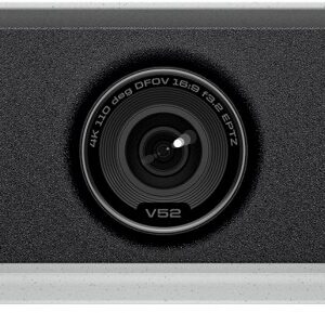 HP Poly Studio V52 USB Video Bar No Radio or Power Cord TAA Blanc 3840 x 2160 pixels 60 ips