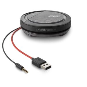 POLY Calisto 5200 haut-parleur Universel USB/3,5mm Noir, Rouge