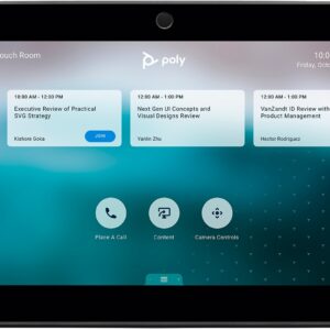 HP Poly TC10 Touch Controller Black Noir