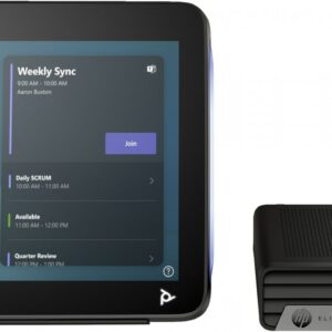 HP Poly Studio Base Kit G9 Plus for Microsoft Teams HP Mini IP PC w/TC10 système de vidéo conférence Ethernet/LAN Terminal de congrès multimédia