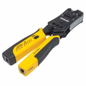 Intellinet 780124 Pince à sertir Noir, Jaune