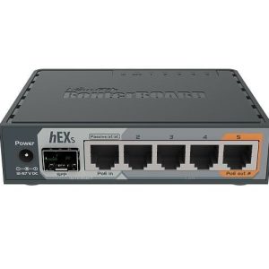 Mikrotik hEX S Routeur connecté Gigabit Ethernet Noir
