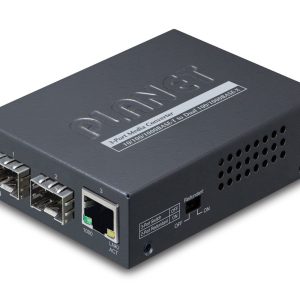 PLANET GT-1205A convertisseur de support réseau 1000 Mbit/s Noir
