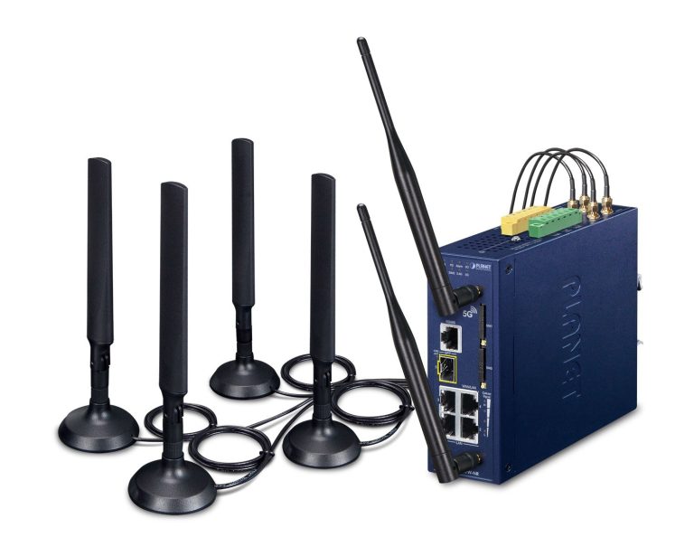 Planet ICG-2515FW-NR Industrial 5G NR Cellular Wireless Gateway with 1-Port 1000X SFP