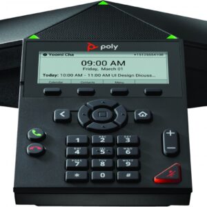 HP Poly Trio 8300 IP Conference Phone and PoE-enabled No Radio GSA/TAA Téléphone de téléconférence IP