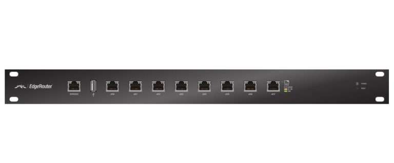 Ubiquiti Networks EdgeRouter ER-8 Routeur connecté Gigabit Ethernet Noir