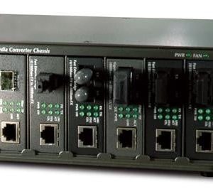 PLANET MC-700 convertisseur de support réseau Noir