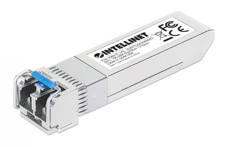 Intellinet 508674 module émetteur-récepteur de réseau Fibre optique 10000 Mbit/s SFP+ 1310 nm