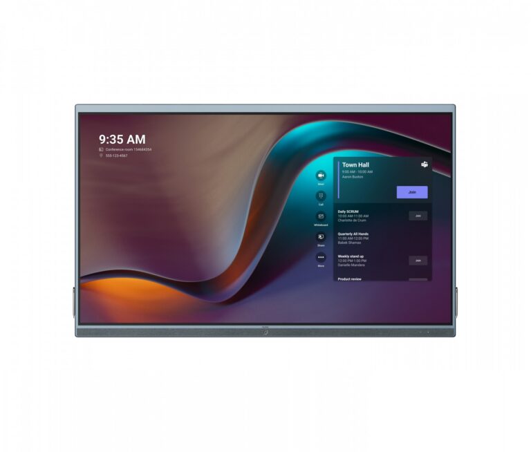 Yealink ETV86 2,18 m (86") 3840 x 2160 pixels Noir