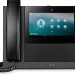 HP Poly CCX 700 Business Media Phone with Open SIP and PoE-enabled téléphone fixe Noir 24 lignes LCD Wifi