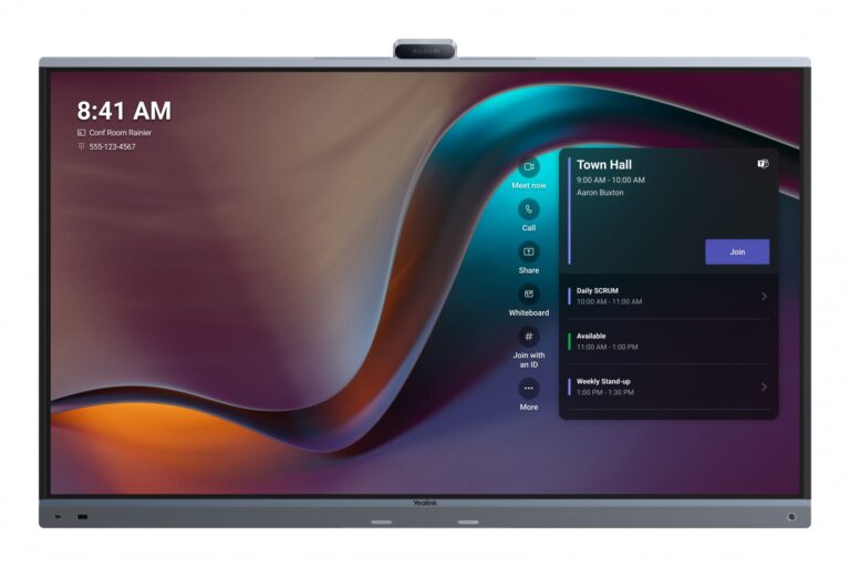 Yealink MeetingBoard Pro tableau blanc interactif 190,5 cm (75") 3840 x 2160 pixels Écran tactile