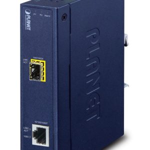 PLANET IGT-805AT convertisseur de support réseau 1000 Mbit/s Bleu