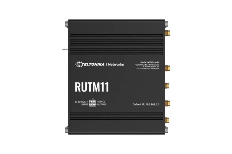 Teltonika RUTM11 Routeur connecté Gigabit Ethernet Noir
